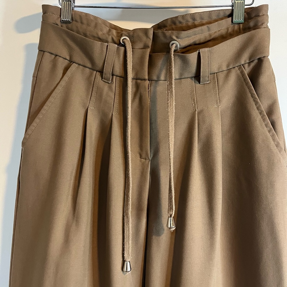 Women’s Tan Drawstring Pants